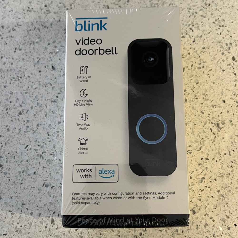 Blink Video Doorbell BRAND NEW works with Alexa - Make offer!